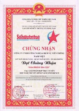 Giải ph&aacute;p họp trực tuyến Naviconference